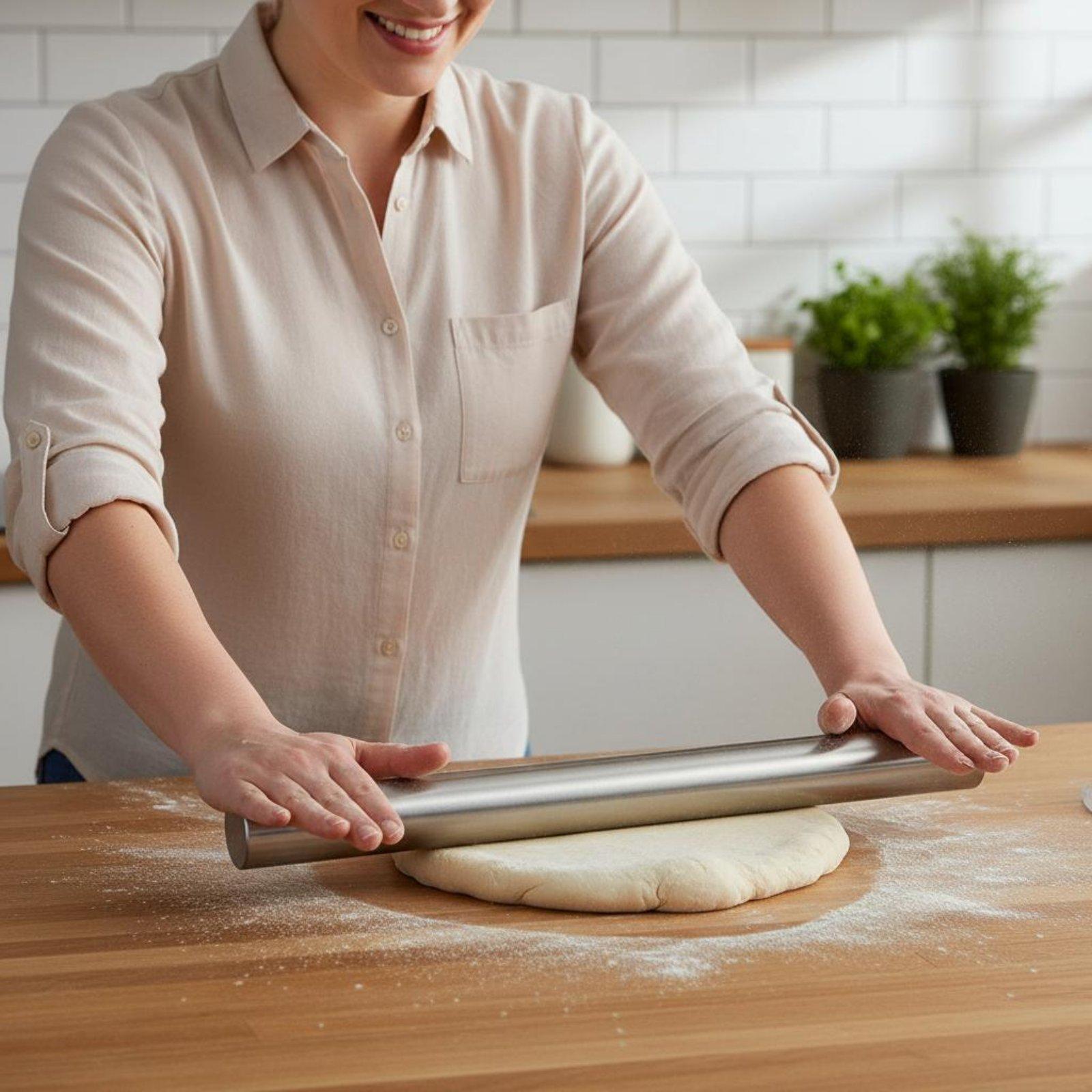Kitchen Roller Baking - Profesjonalna, wytrzymała wałek do ciasta ze