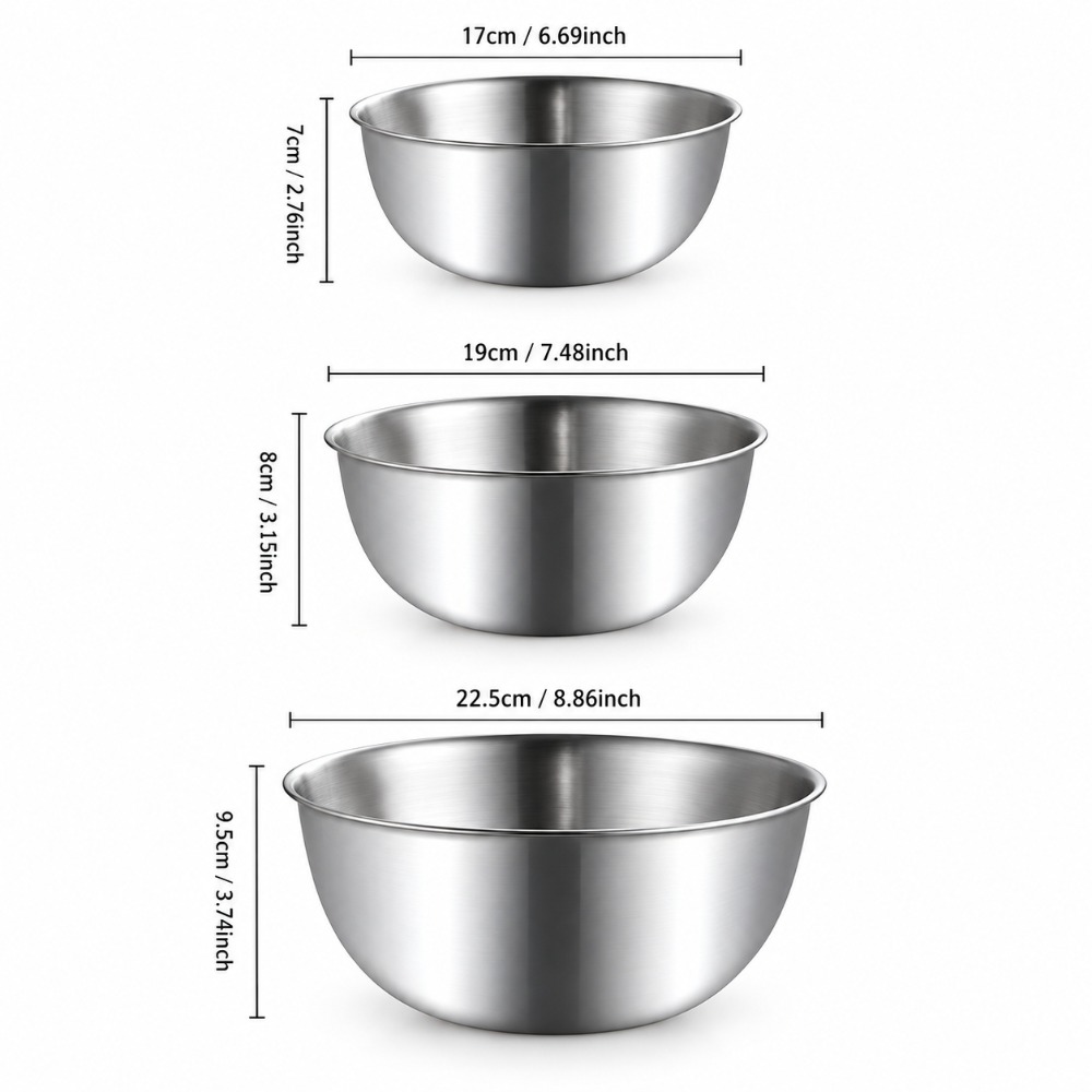 Zestaw 3 miski do mieszania ze – Baking Kitchen Set recenzja i cena